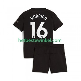 Manchester City Rodrigo Hernandez 16 Voetbalshirts Kind Uit 2025-26